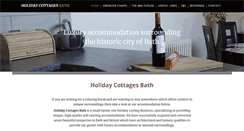 Desktop Screenshot of holidaycottages-bath.co.uk