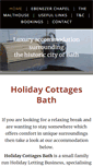 Mobile Screenshot of holidaycottages-bath.co.uk